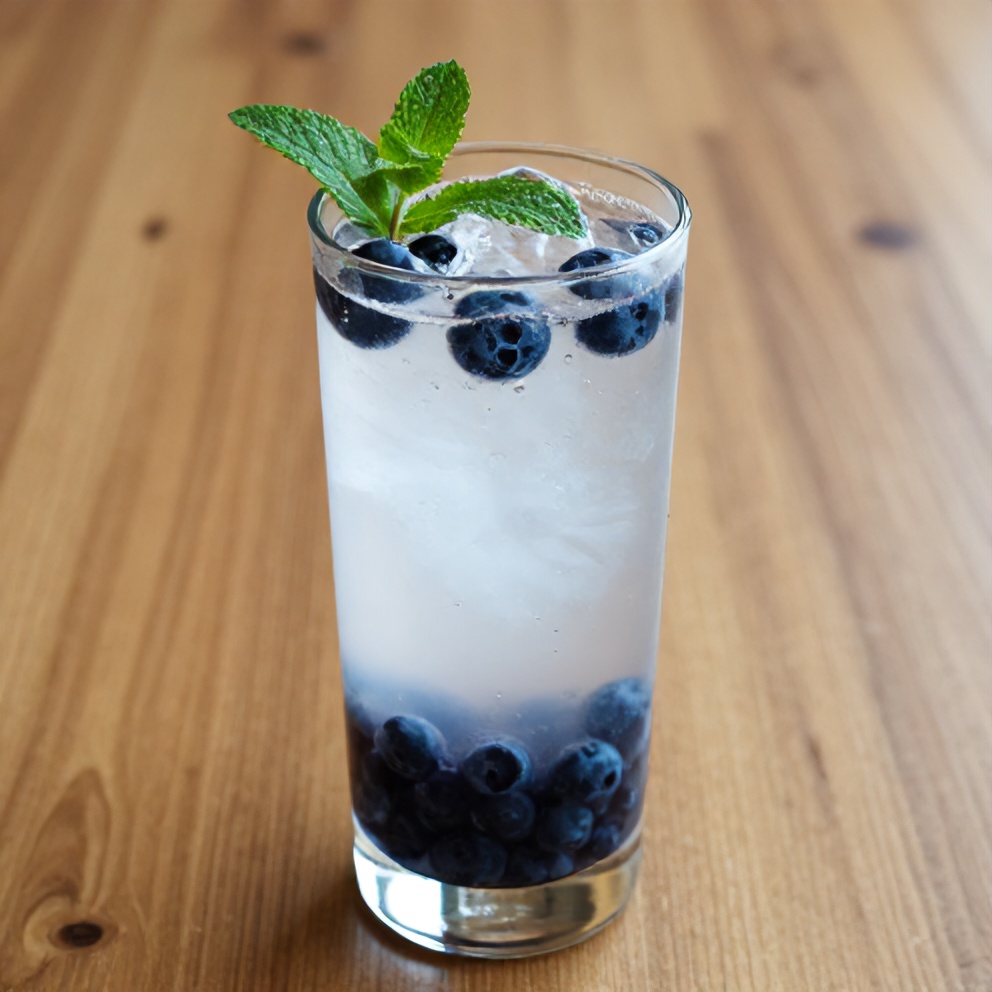 Blueberry Coconut Water Drink