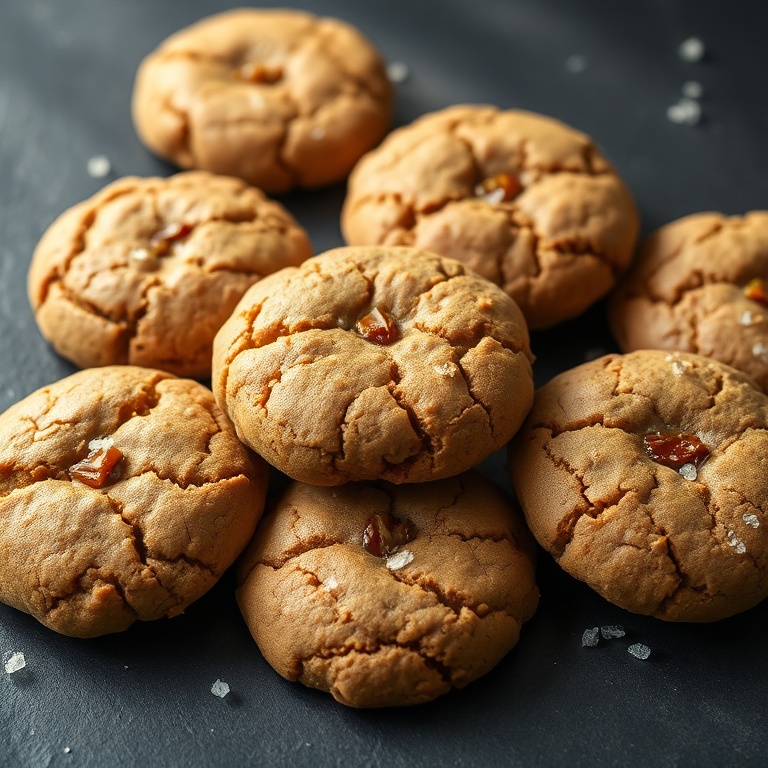 brown butter coffee toffee cookies