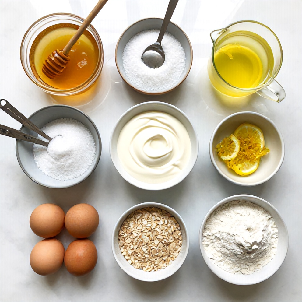 Burnt Honey Pie Ingredients