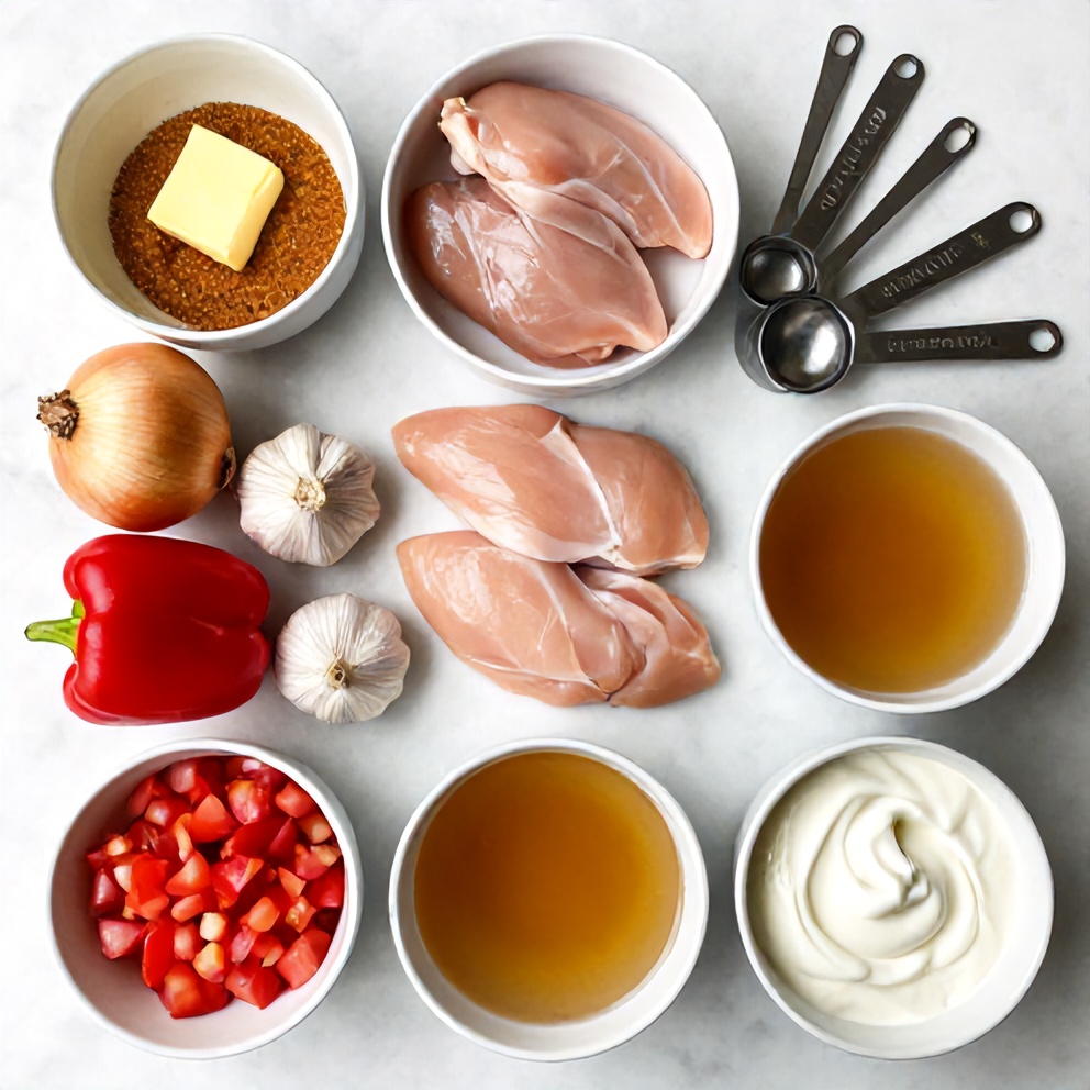Cajun Butter Chicken Ingredients