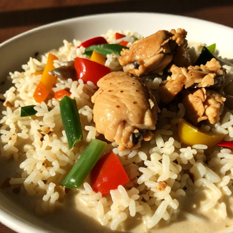 Coconut Chicken Brothy Rice