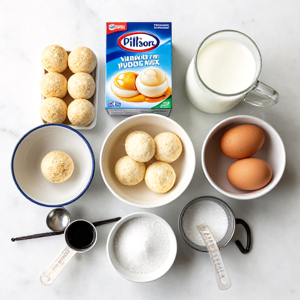 Raw ingredients for Italian Cream Bombs
