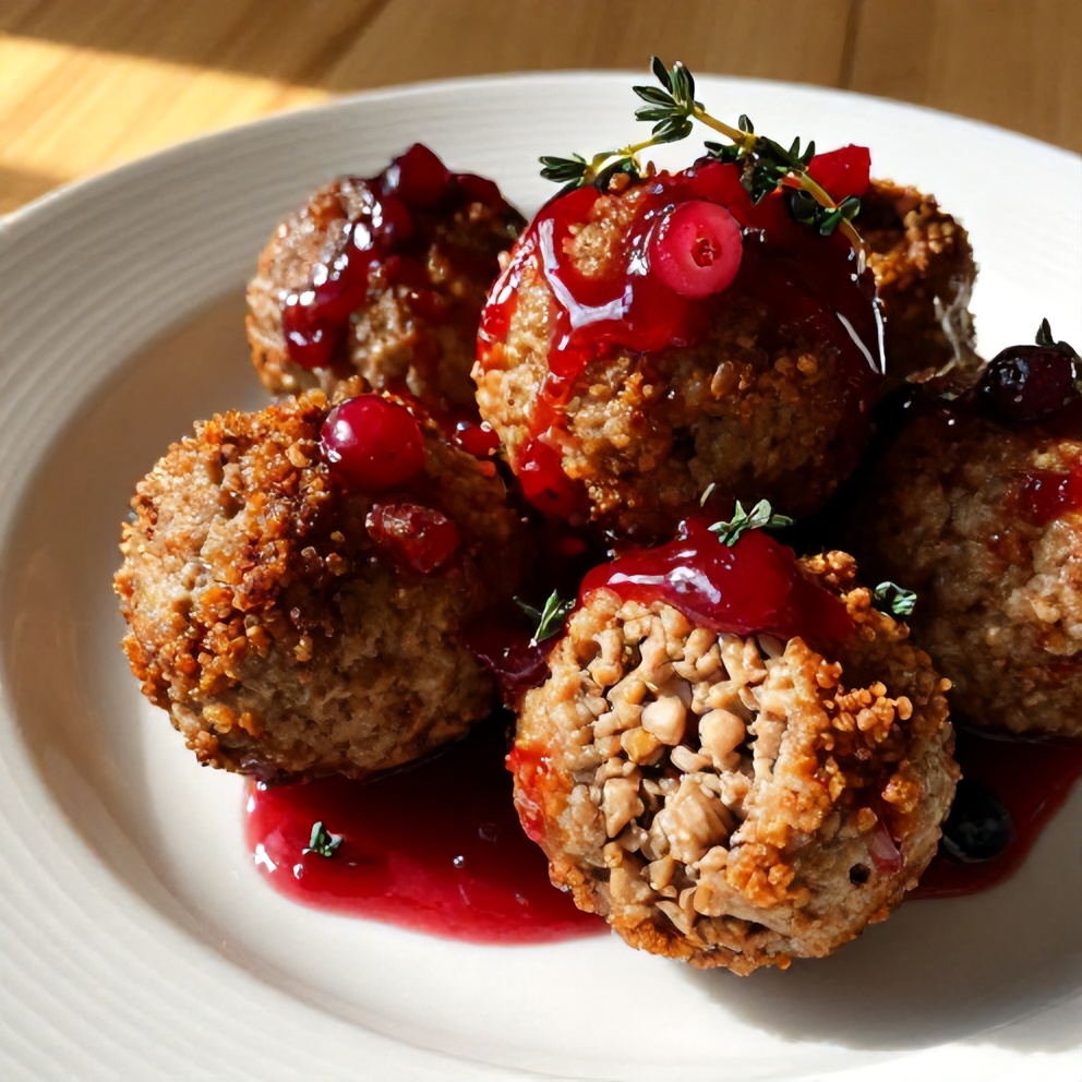 cranberry meatballs