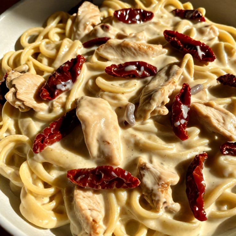 Creamy Chicken Pasta with Sun-Dried Tomatoes