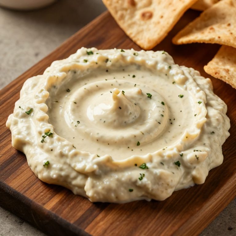 Creamy Lemon Herb White Bean Dip