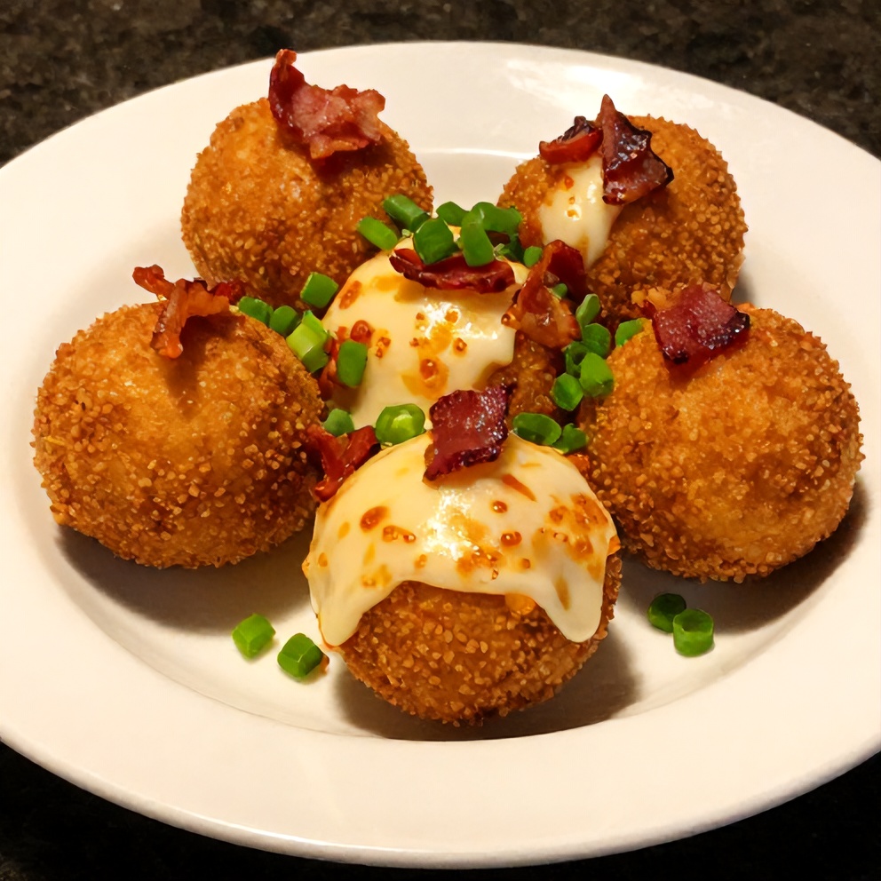 Plated Buffalo Chicken Bacon Mozzarella Bombs