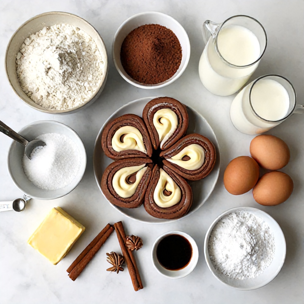 Chocolate Rolls Ingredients