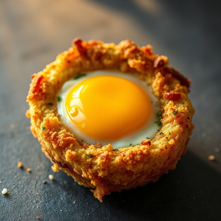 crispy falafel scotch eggs