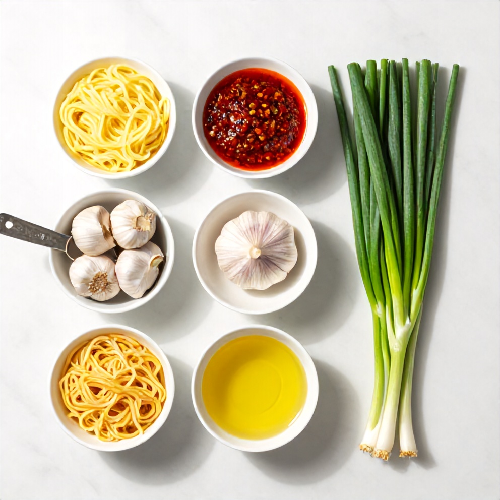 Spicy Potato Noodles Ingredients