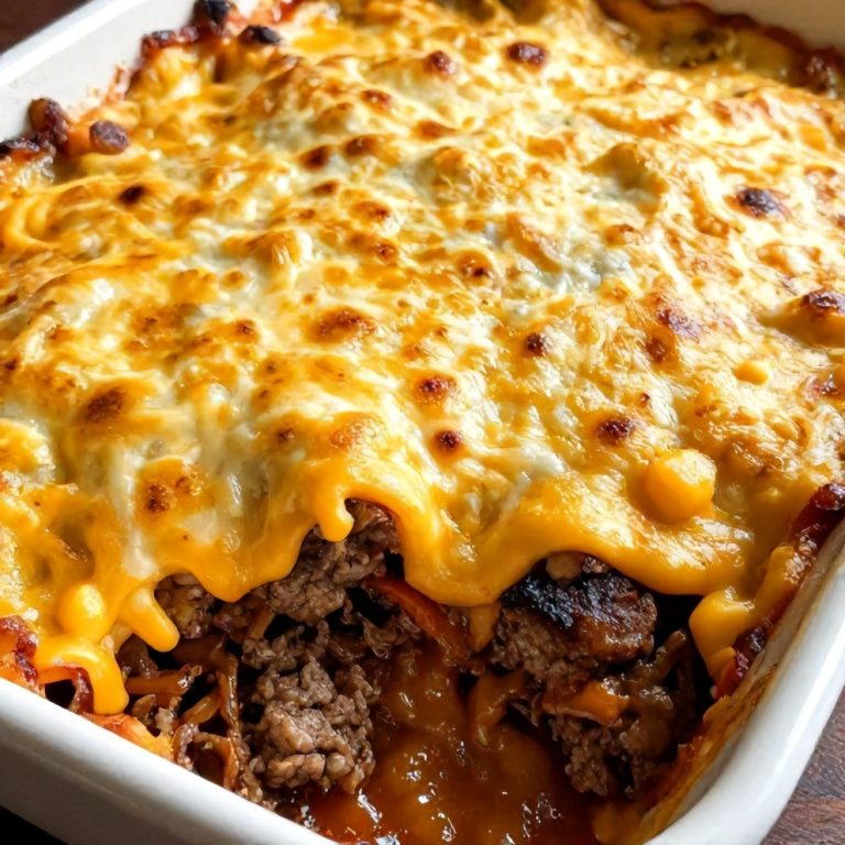 Easy Amish Hamburger Steak Bake