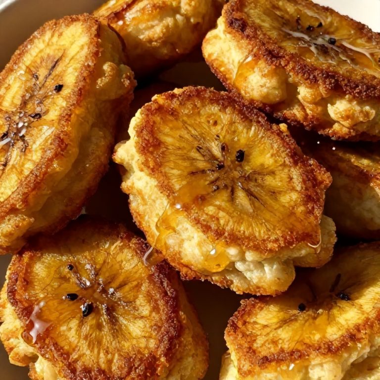 easy baked cinnamon banana fritters