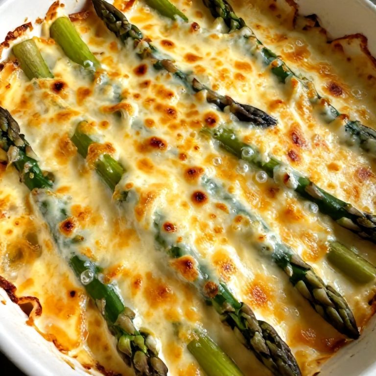 Easy Cheesy Asparagus Casserole