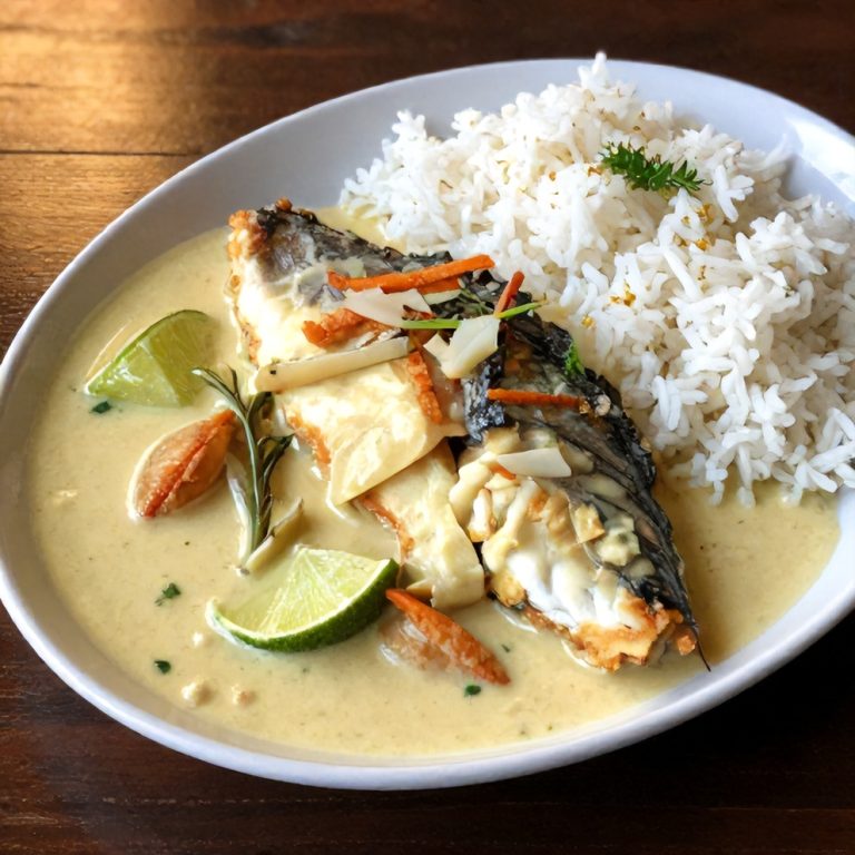 Easy Coconut Lime Fish Curry