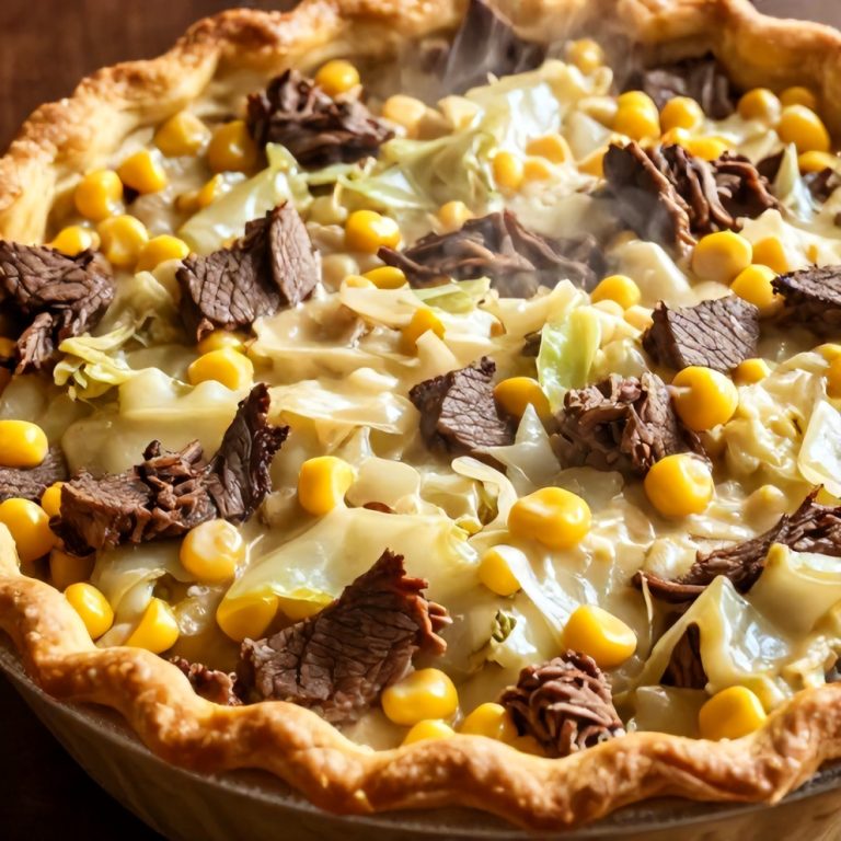 easy corned beef and cabbage pot pie