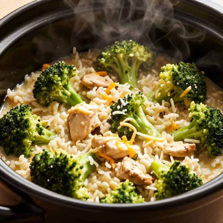 easy crockpot chicken and rice