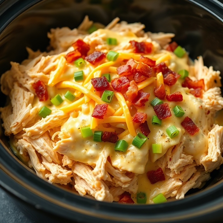 easy crockpot crack chicken recipe