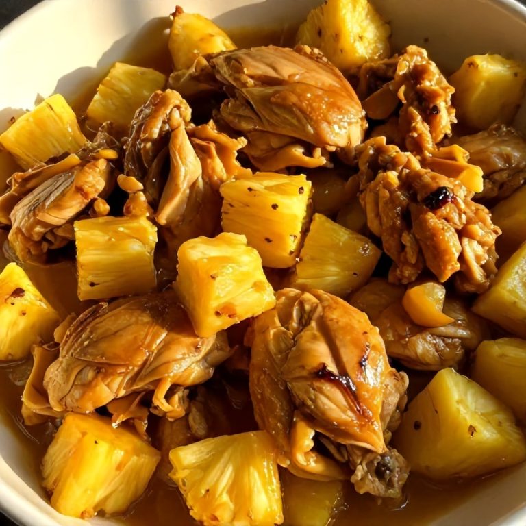Easy Crockpot Hawaiian Chicken