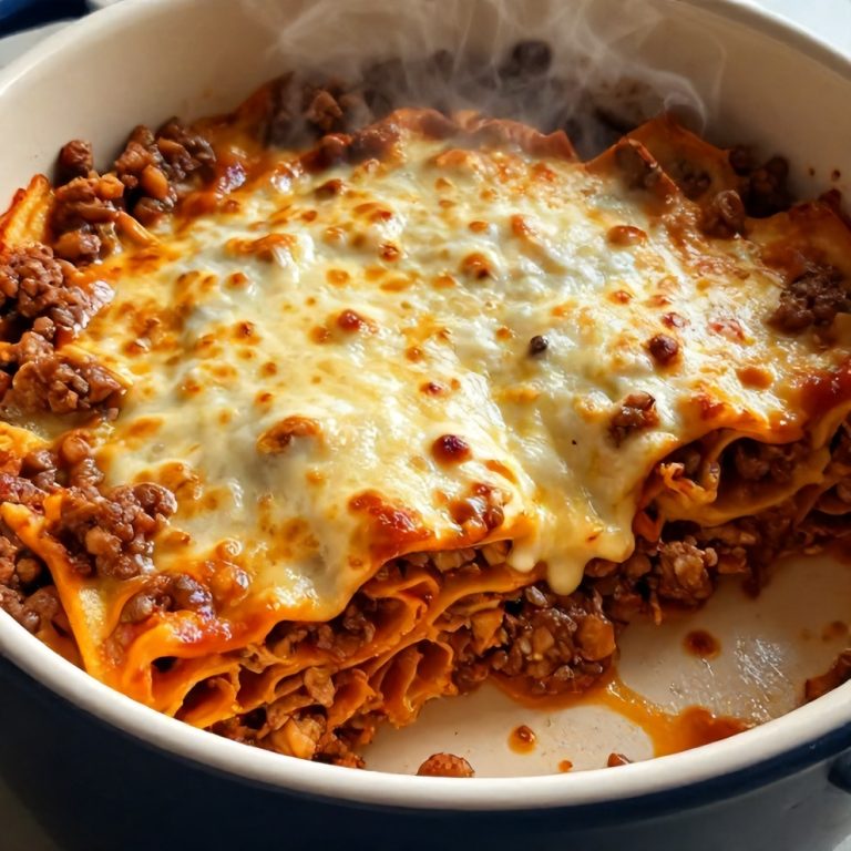 easy crockpot lasagna