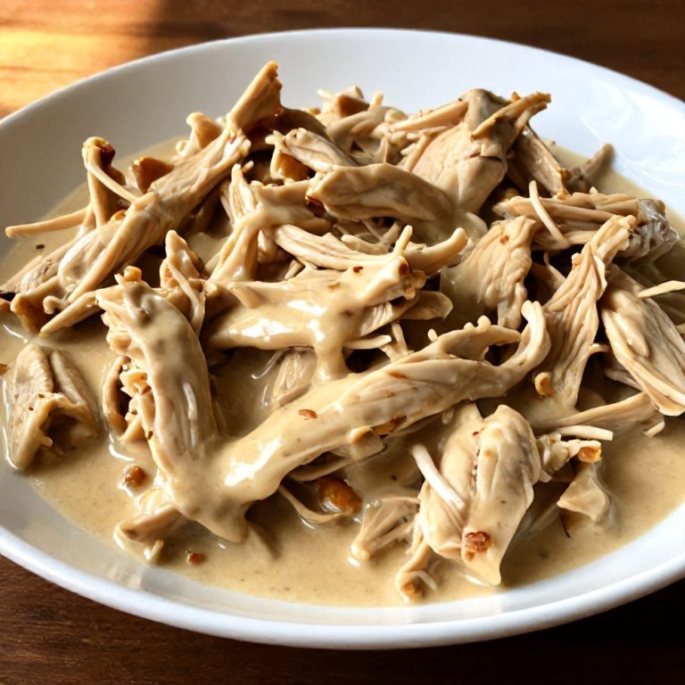 Easy Crockpot Thai Peanut Chicken