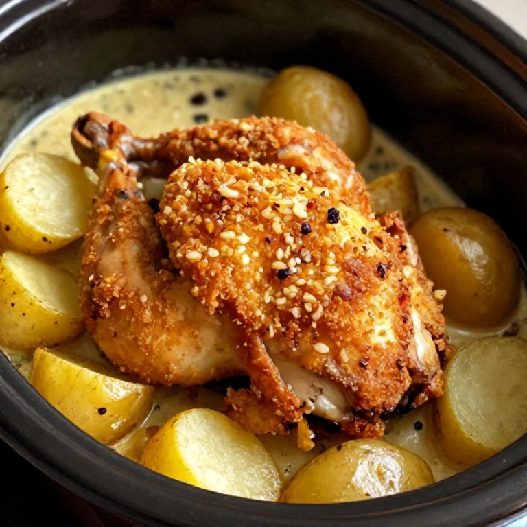Easy Garlic Parmesan Chicken and Potatoes