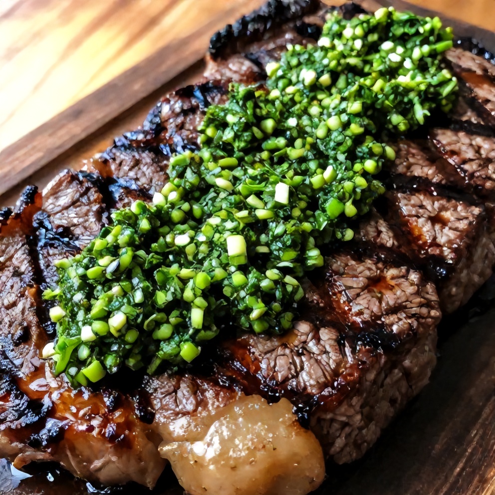 Easy Grilled Chimichurri Sauce