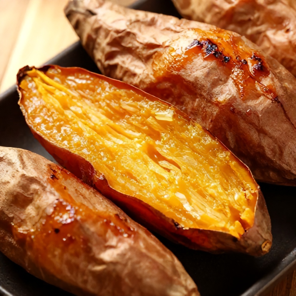 honey roasted sweet potatoes