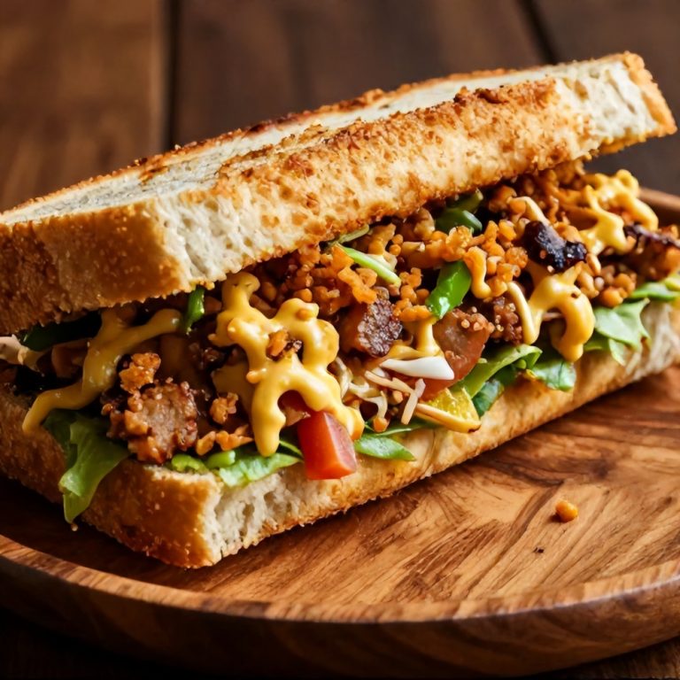 Easy Italian Grinder Salad Sandwich