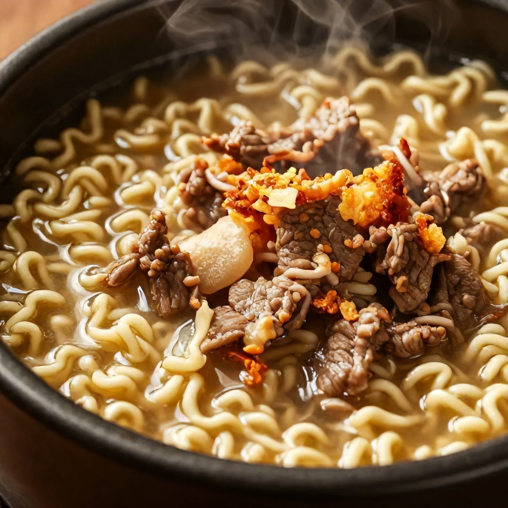 Easy Korean Beef Ramen
