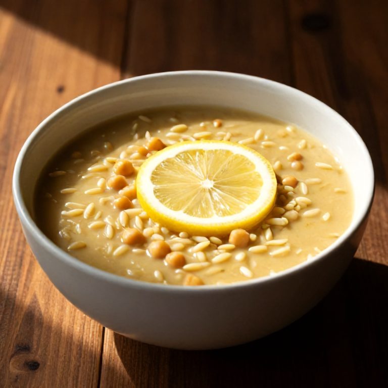 Easy Lemon Chickpea Orzo Soup