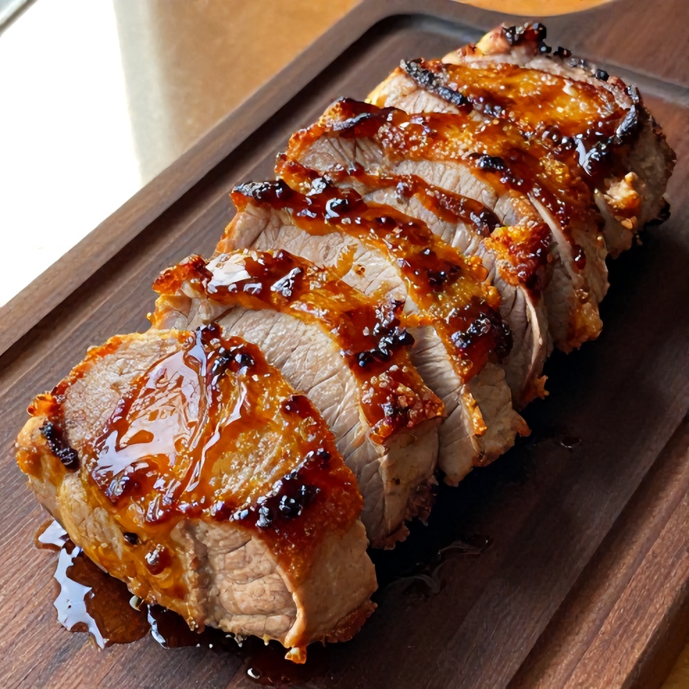 Easy Maple Dijon Pork Tenderloin