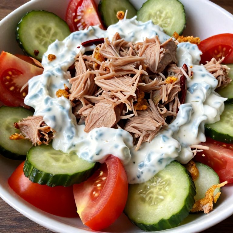 Mediterranean tuna salad