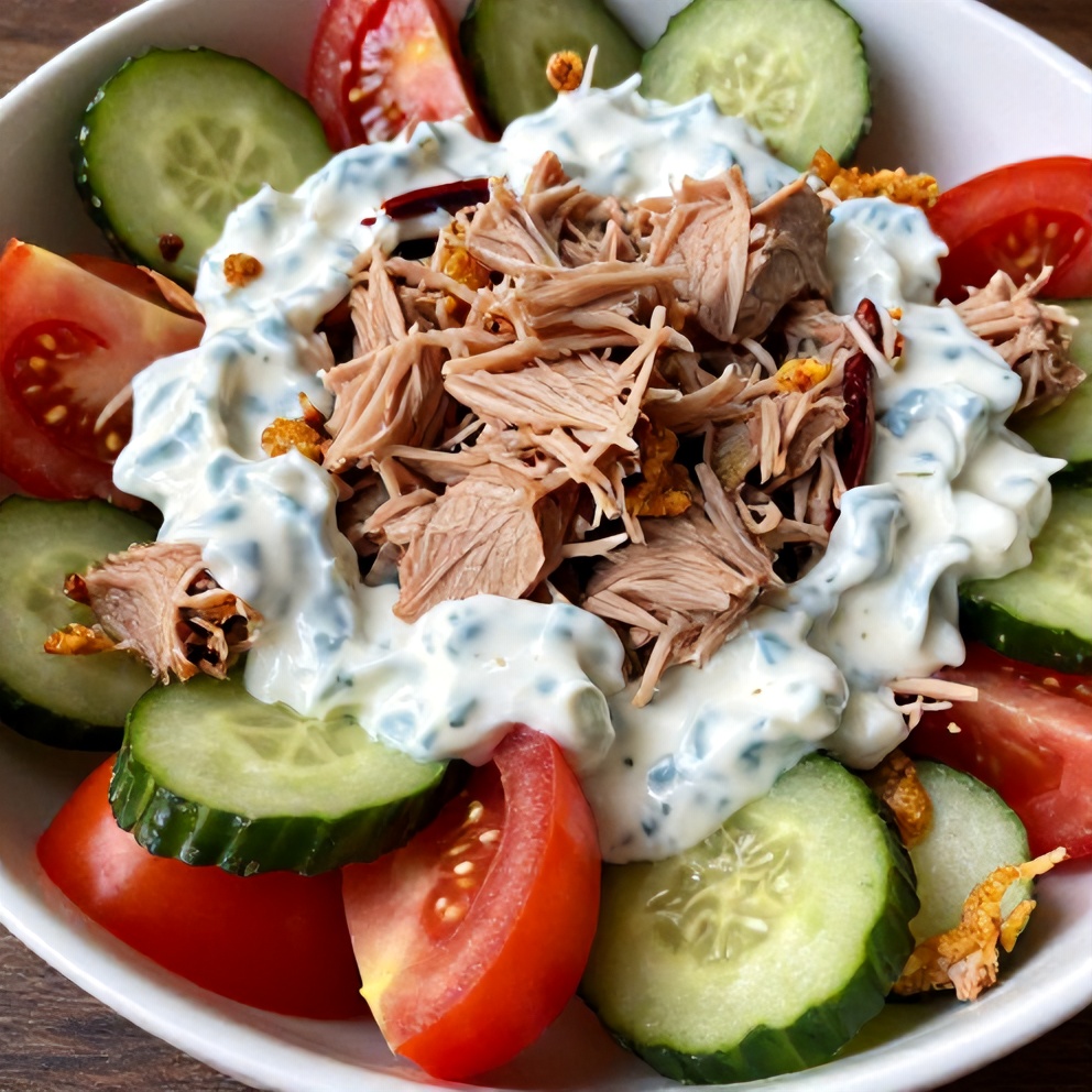 Mediterranean tuna salad