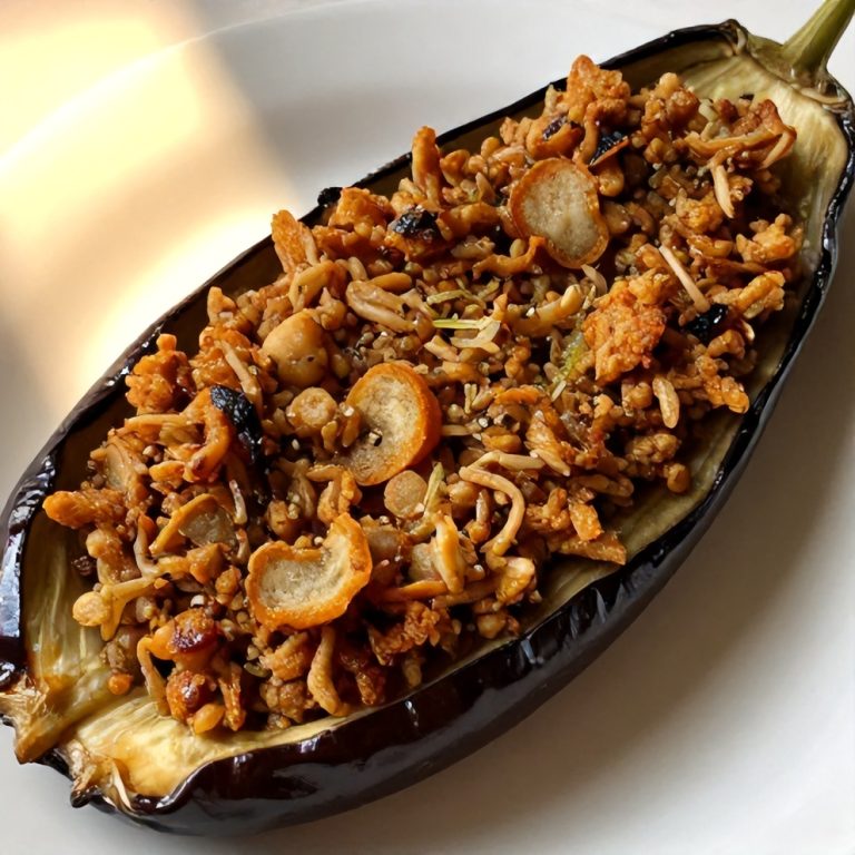 Easy Miso Glazed Eggplant