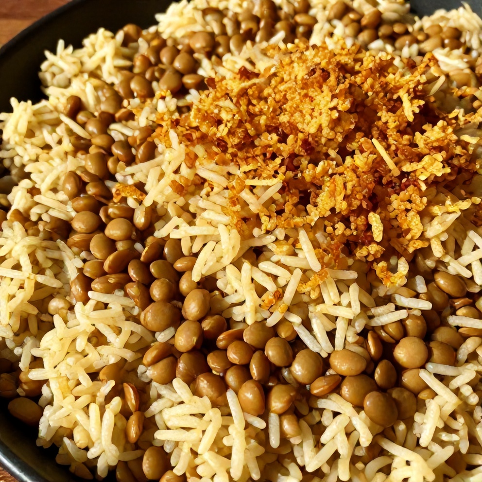 Easy Mujadara