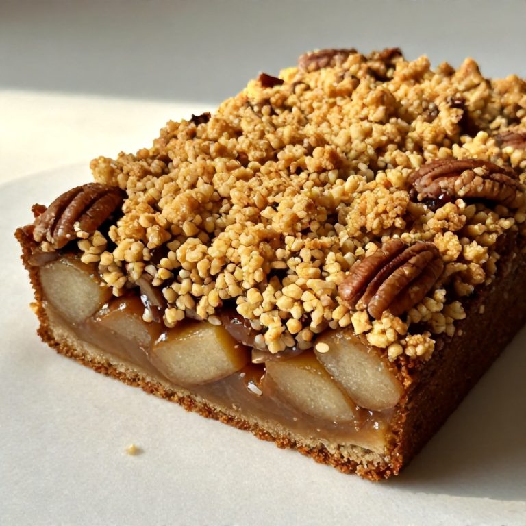 Easy Pecan Apple Crisp Coffee Cake