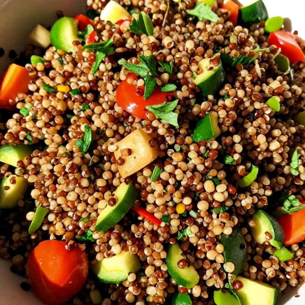 Easy Quinoa Tabbouleh Salad