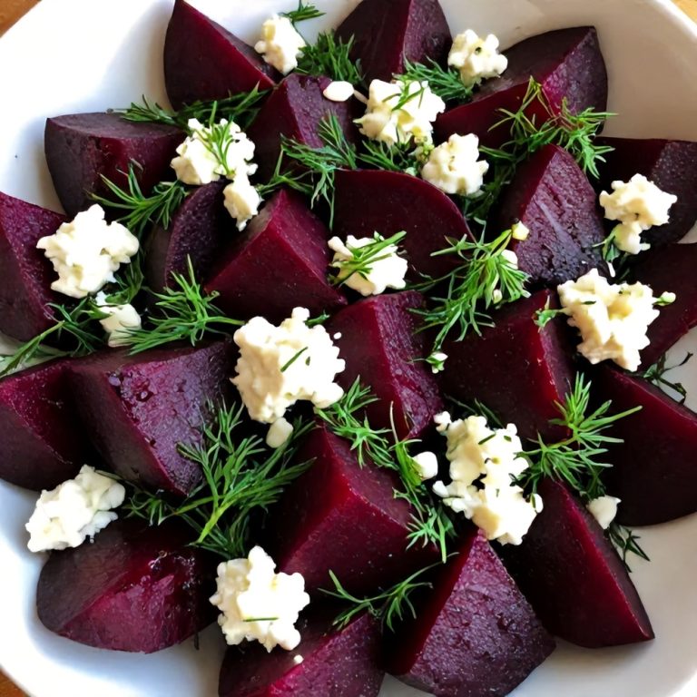Easy Roasted Beet Salad