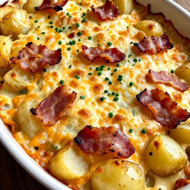 Easy Slow Cooker Cowboy Potato Casserole