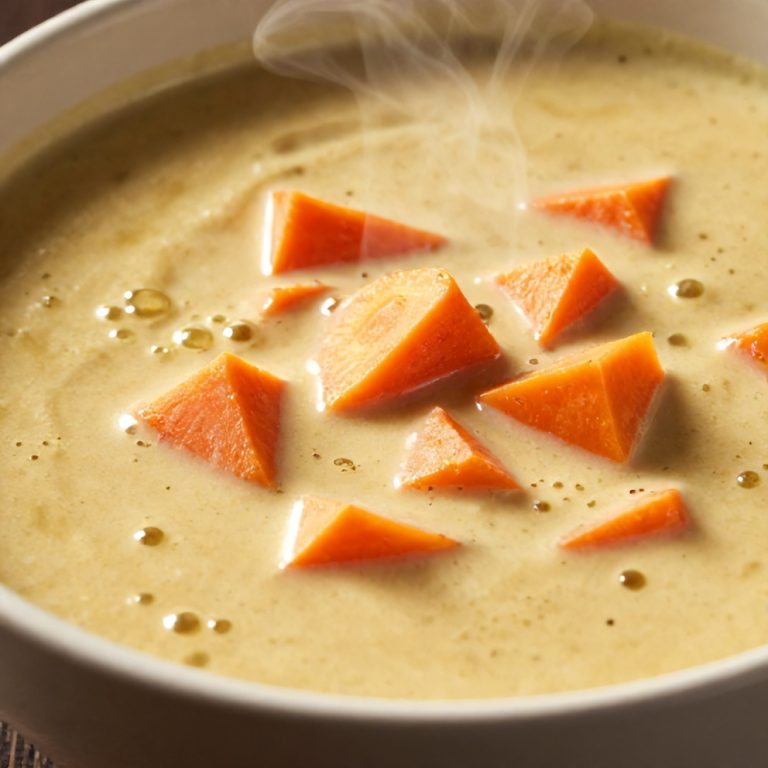 Easy Spicy Miso Carrot Soup