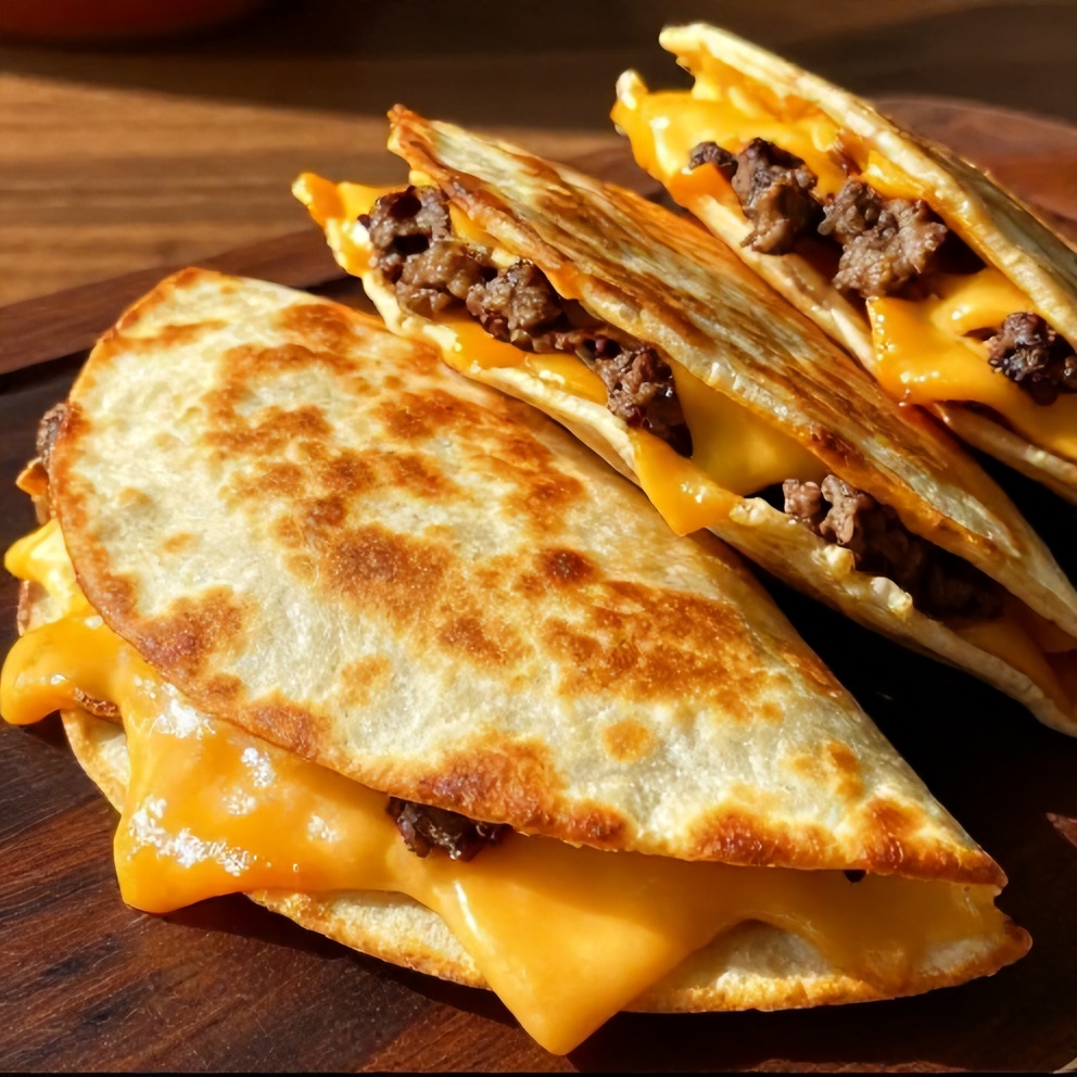 Easy Steak Cheese Quesadillas