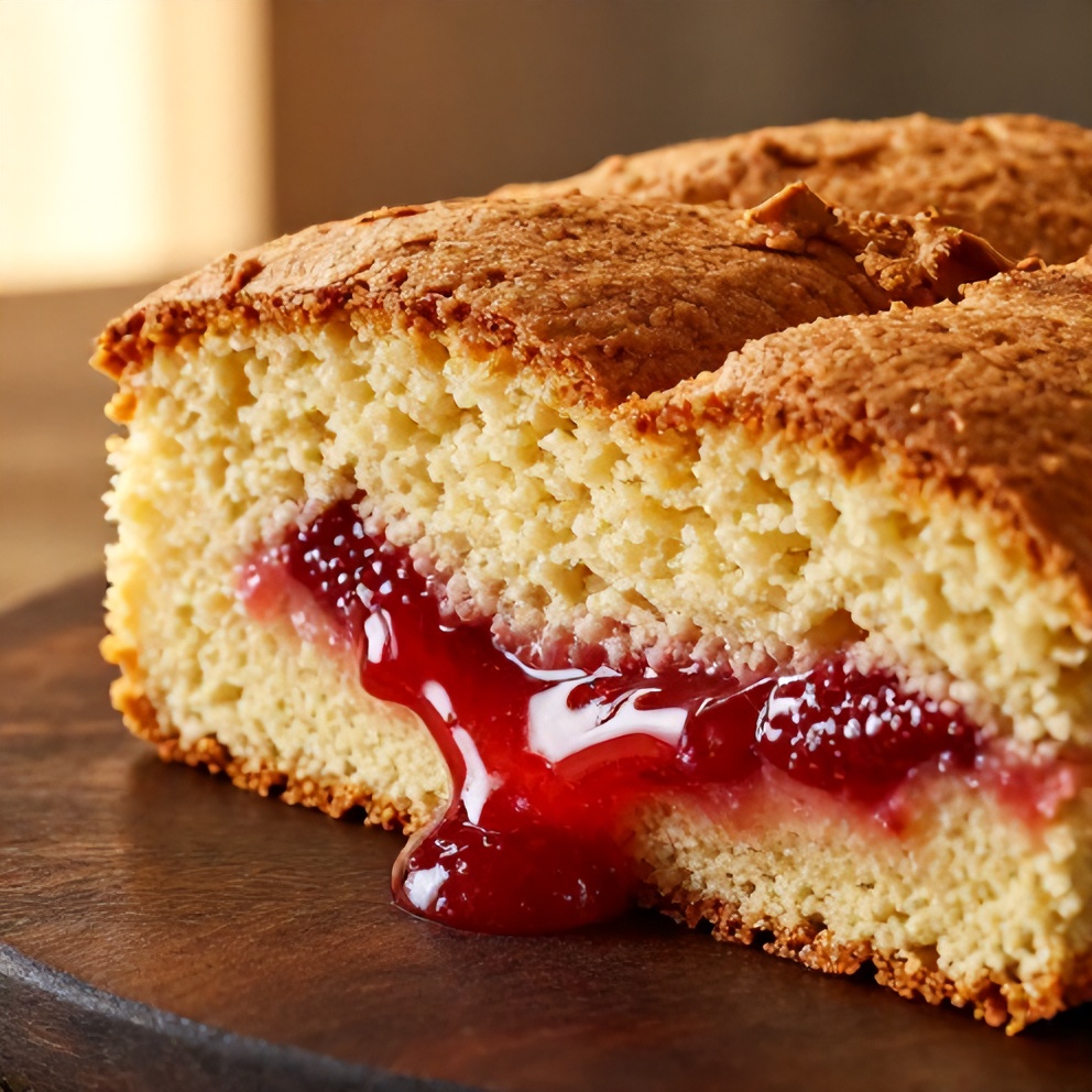 Easy Strawberry Earthquake Cake