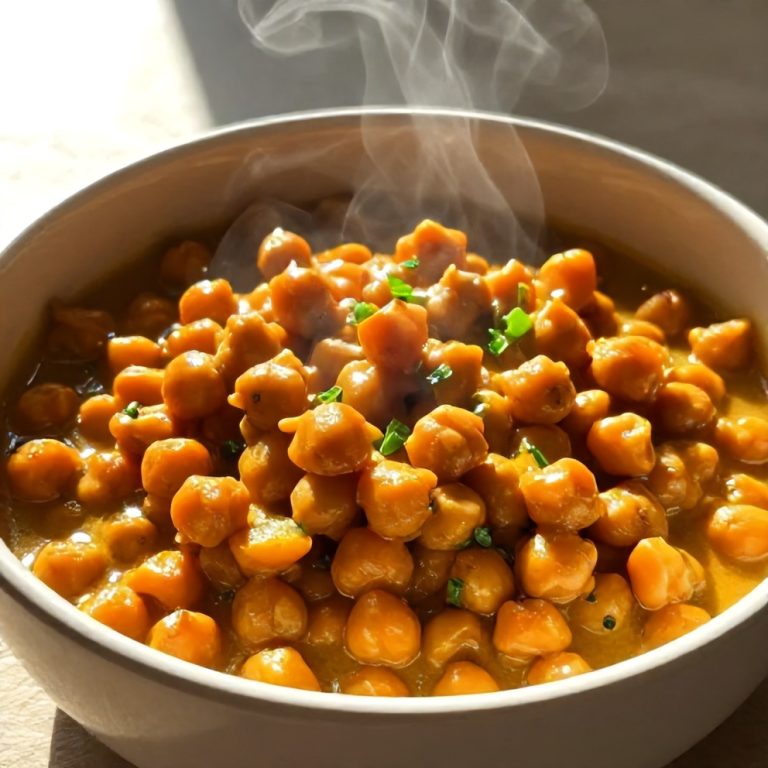 Easy Sweet Potato Chickpea Curry