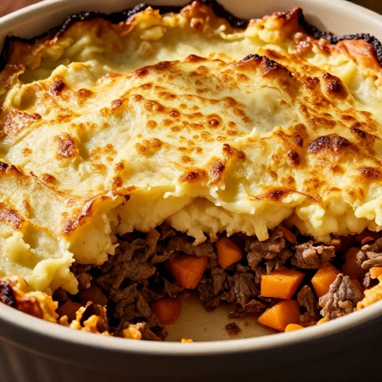 Easy Sweet Potato Shepherd's Pie