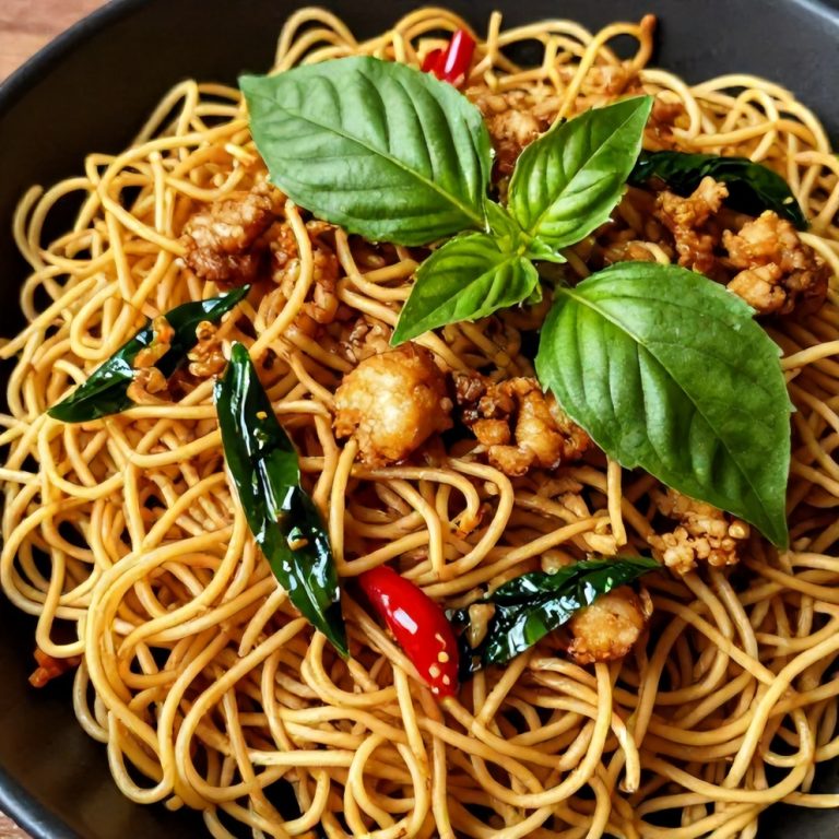 Easy Thai Drunken Noodles