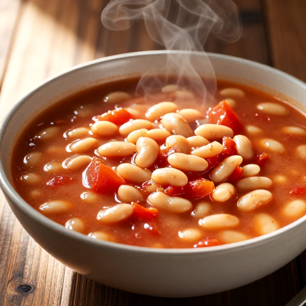 Easy Tomato and White Bean Soup
