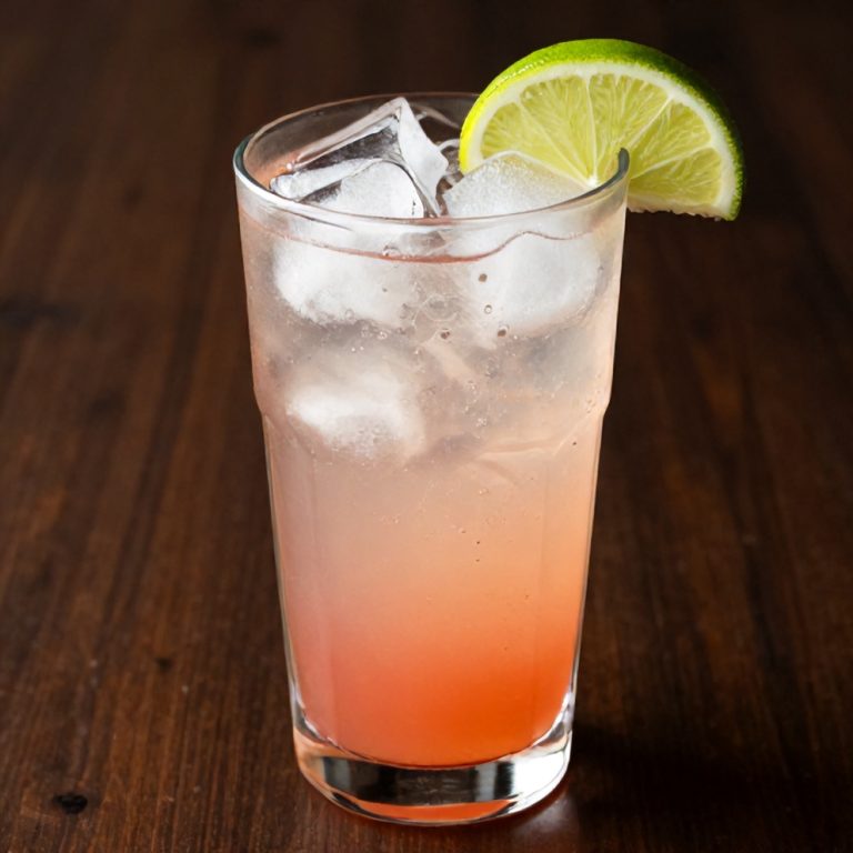Keto Hibiscus Lime Sparkling Water