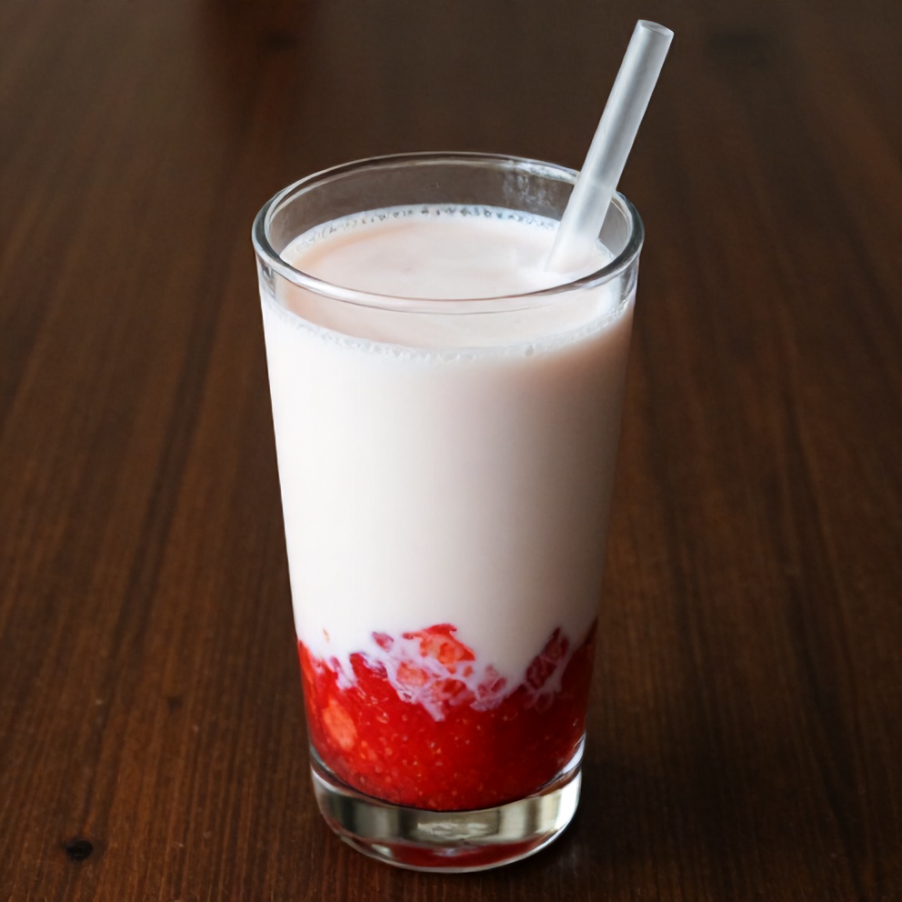 Korean strawberry milk