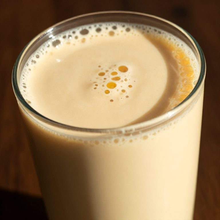 mango coconut protein shake