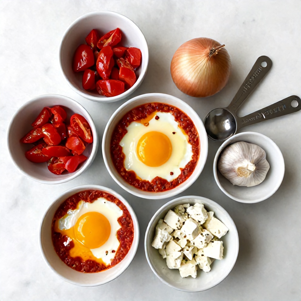 Mediterranean Baked Eggs Ingredients
