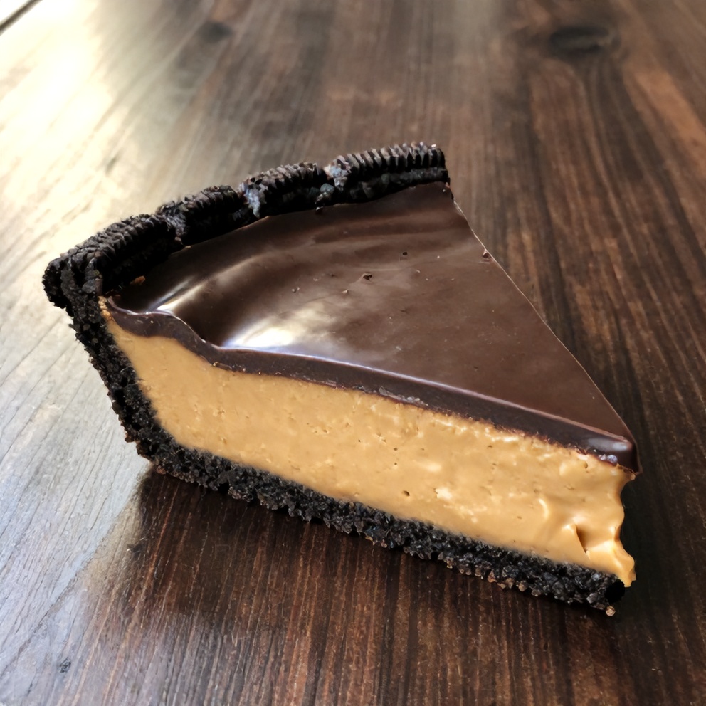 No-Bake Chocolate Peanut Butter Pie